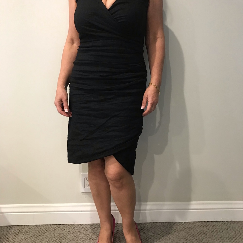 Artelier Nicole Miller black dress.